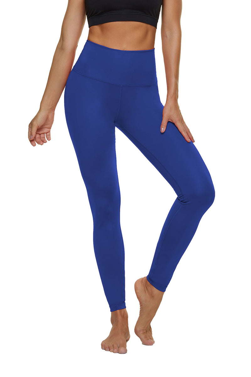 HIGH WAIST YOGA PANTS BLUE 2.0