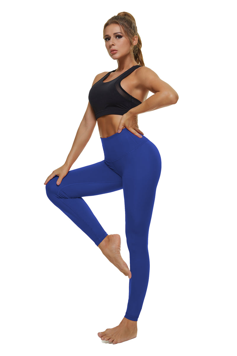 HIGH WAIST YOGA PANTS BLUE 2.0