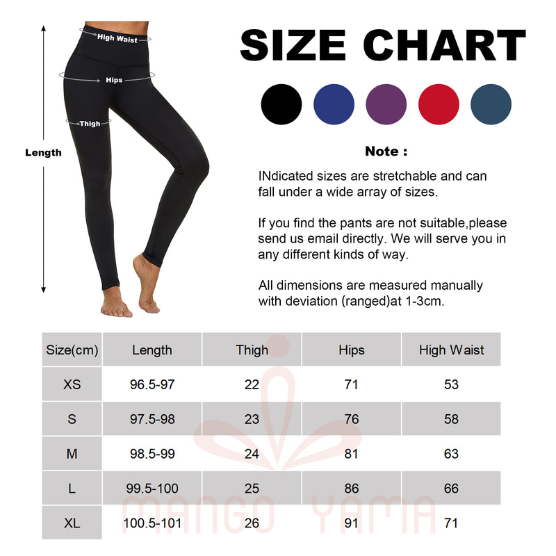 Mango High Waist Yoga Pants Black